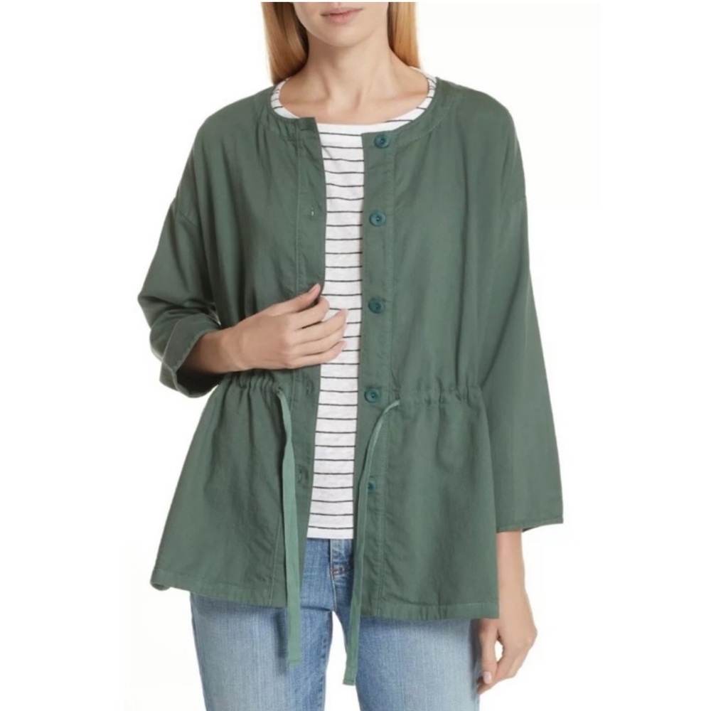 Eileen Fisher Green Jacket